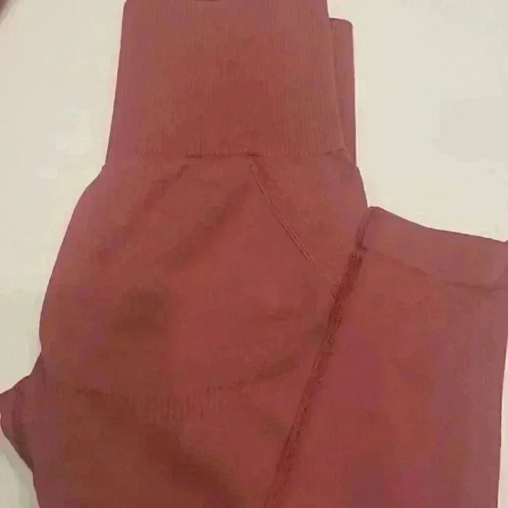 2-PIECE DUSTY ROSE LEGGINGS SET - Picture 8 of 13